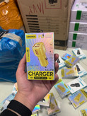 شارژر فندکی خودرو اورجینال ۲ پورت رنگبندی مشکی زرد سفید cc-78