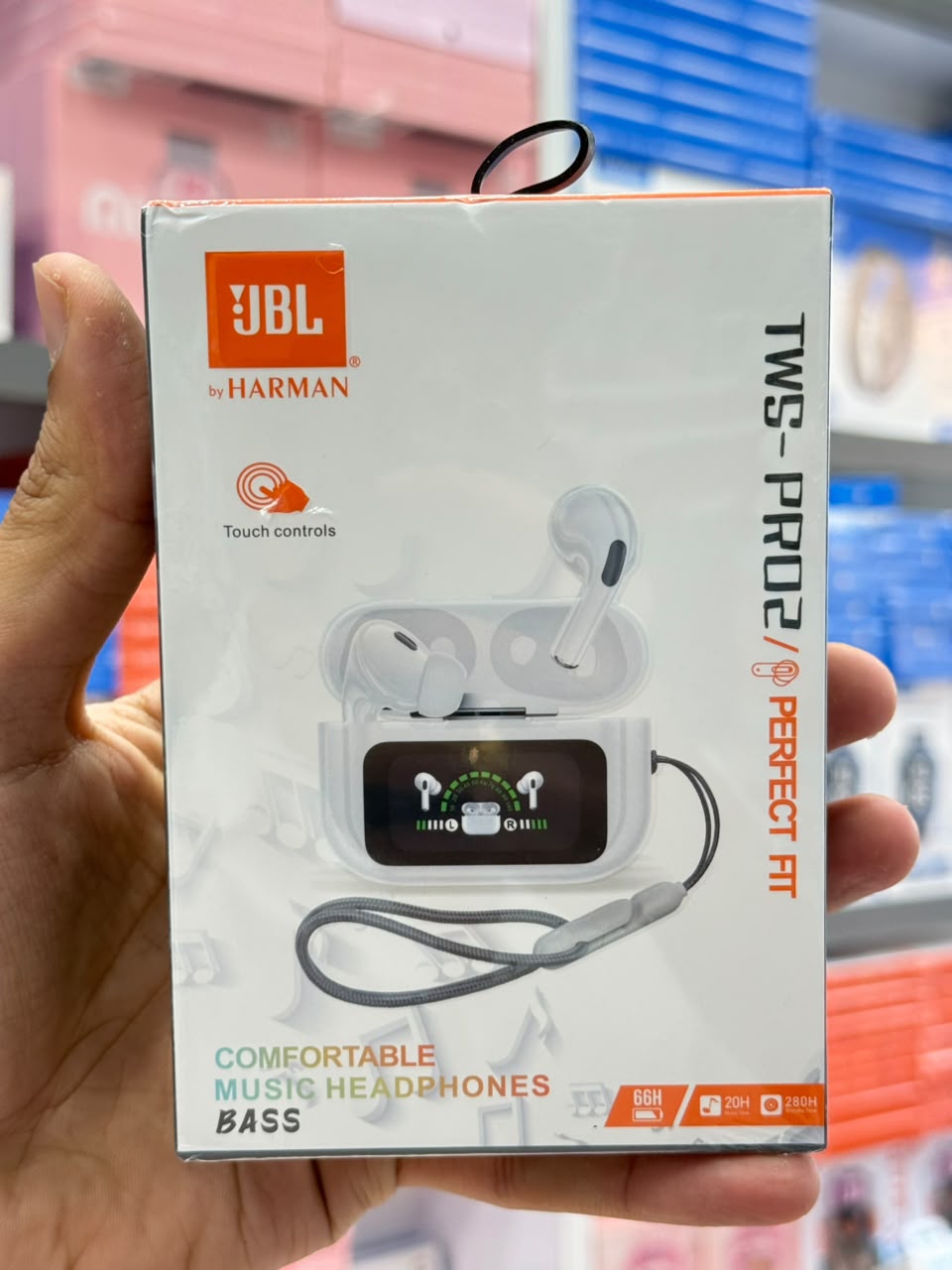 ایرپاد بلوتوثی نمایشگر دار | jbl | کیفیت عالی | مدل پرو ۲