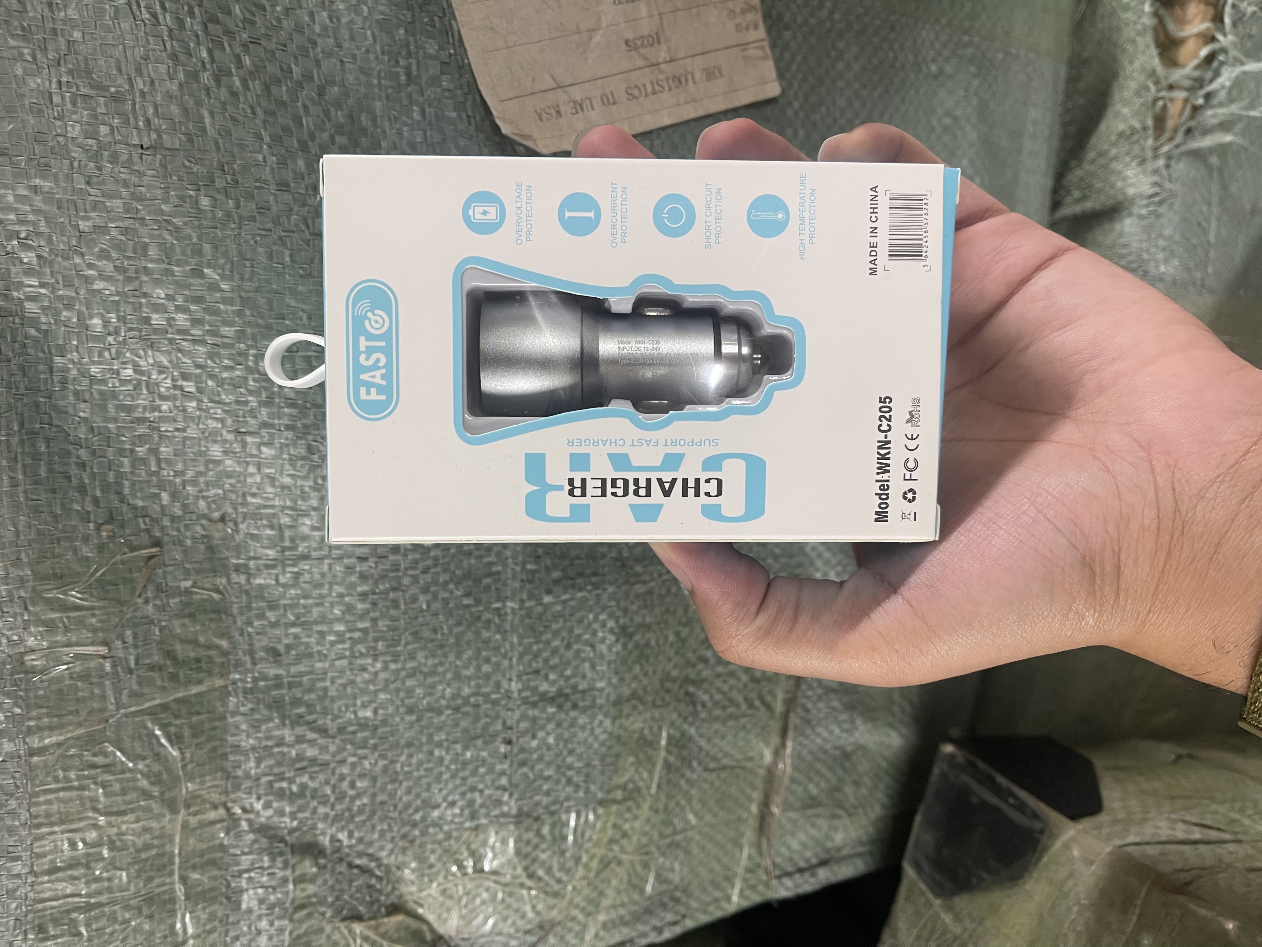 فندکی فلزی اورجینال | فست | ۲ پورت | تایپ سی | usb | کیفیت عالی