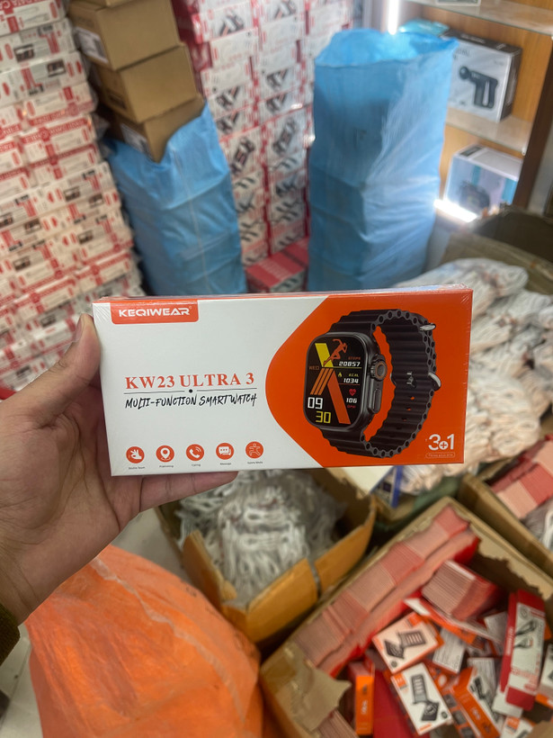 ساعت هوشمند اپل واچ | ۳ بند | kw23 ultra 3 | kEQIWEAR